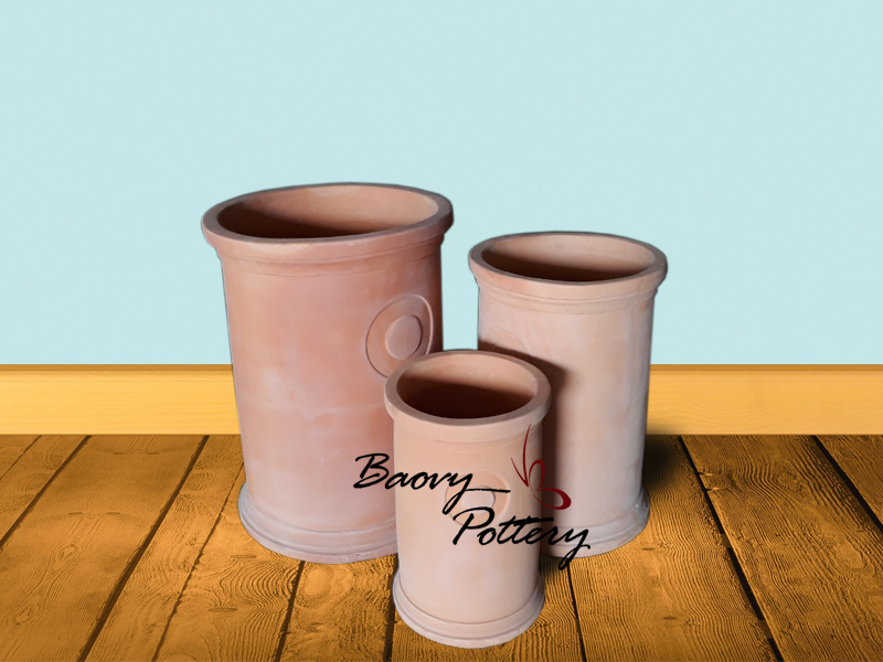 Cylinder Terracotta Pots